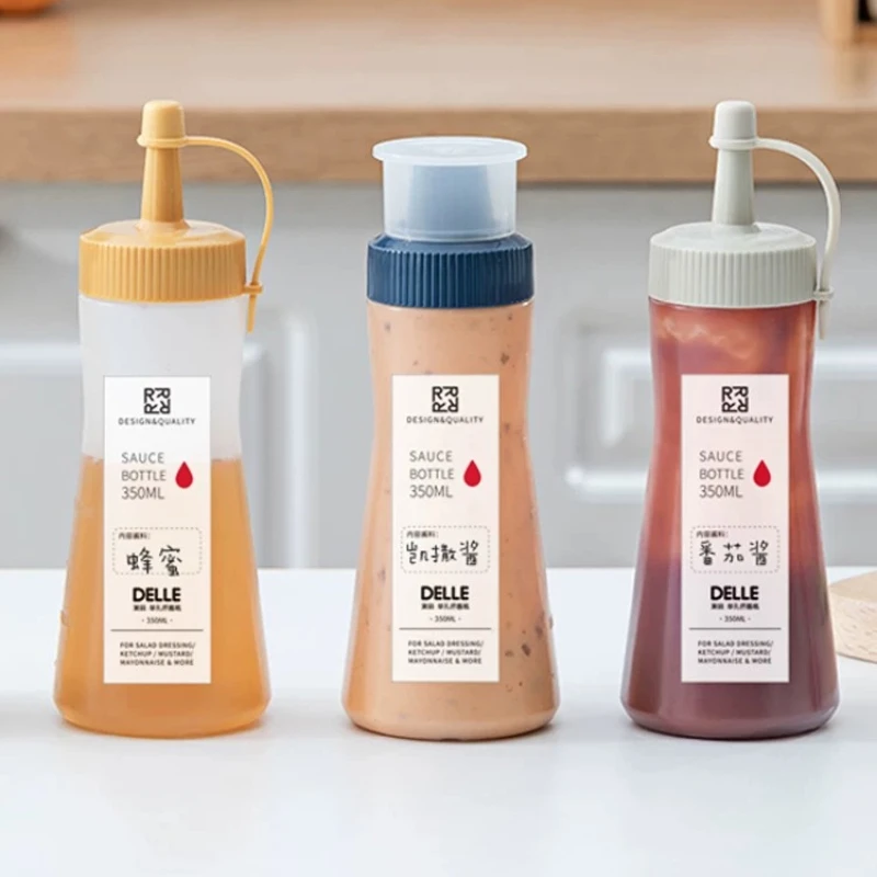 LMM commercial ketchup jam salad dressing squeeze bottle household kitchen oyster sauce sauce dressing bottle