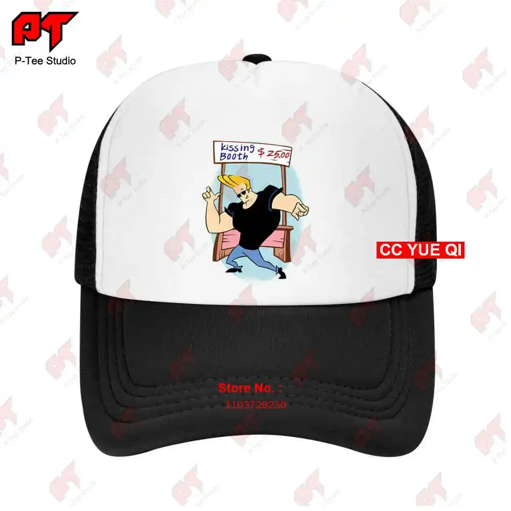 Johnny Bravo Kissing Booth Hanna Barbera Classic Cartoon Baseball Caps Truck Cap O8WS