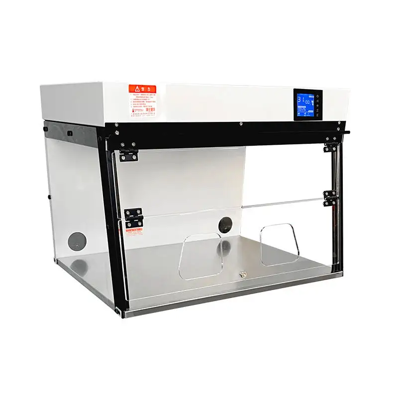 C8-500 Desktop Small Laminar Flow Cabinet Vertical Laminar Flow Hood Filter Culture Cleaning Workbench Laboratory Equipment