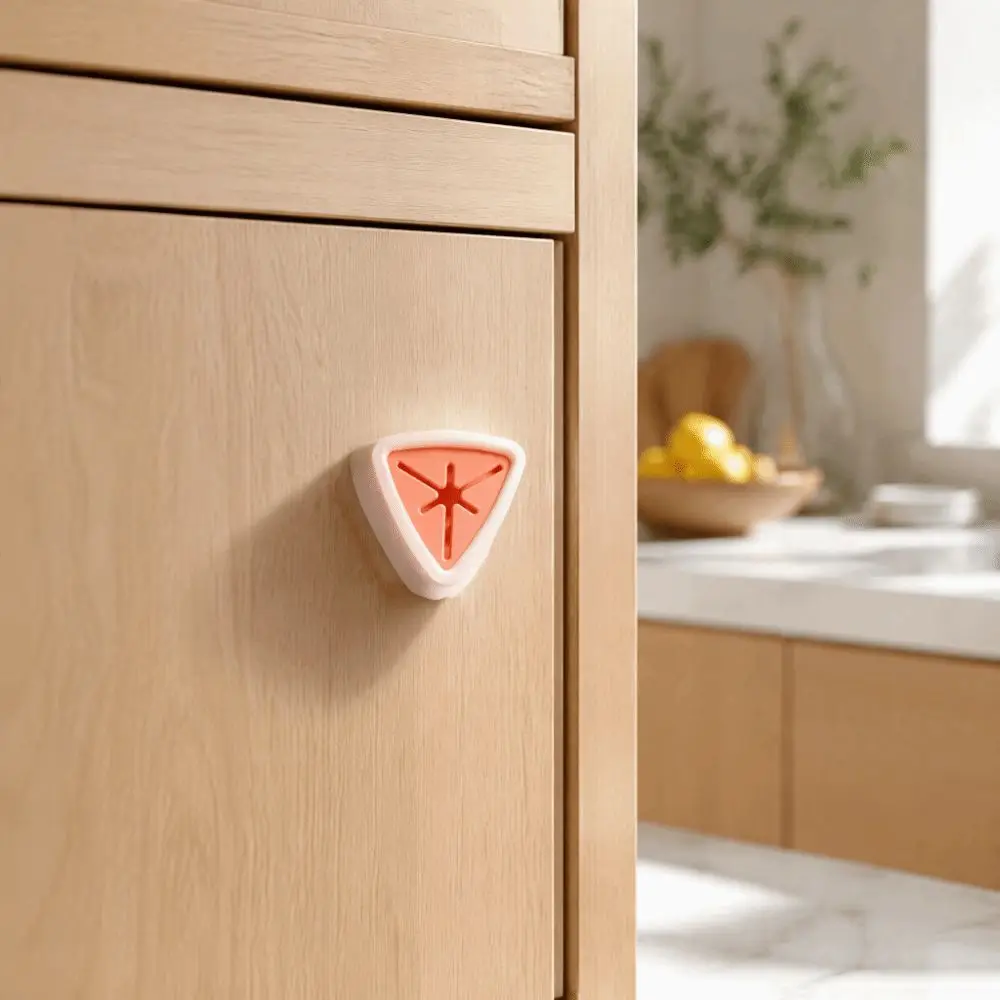 8PCS Silicone Kitchen Towel Hook Self-Adhesive 1.97in×1.97in×0.87in Adhesive Towel Hanger Triangle Towel Holders For RV