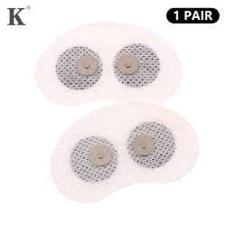 2Pcs Repeated Adhesive Electrode Pad Snore Reducing Aids Sticker For Snore Circle Smart Anti Snoring Stopper Device