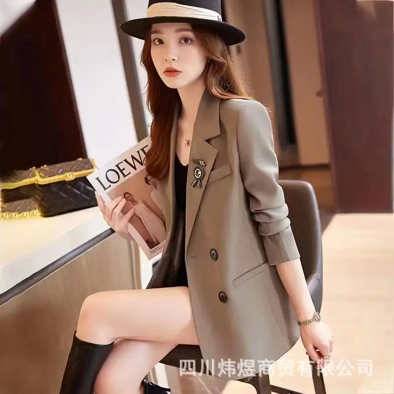 

Deat Jacket Coats Blazer Women Clothing New Korean Style Fashionable Jacket for Spring and Autumn, Popular Casual Top