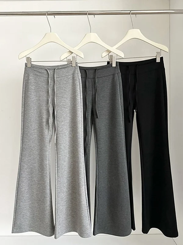 

High Waist Yoga Pants Women's Autumn Winter New Sle Bell Bot Fce Lined Casual Hoof Pants Sports Sweatpants