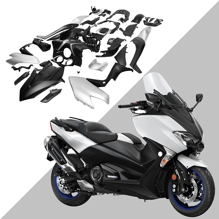 Full Bodywork Fairing Set Fit for T-Max TMAX530 2017-2018 High Performance Painted Black ABS