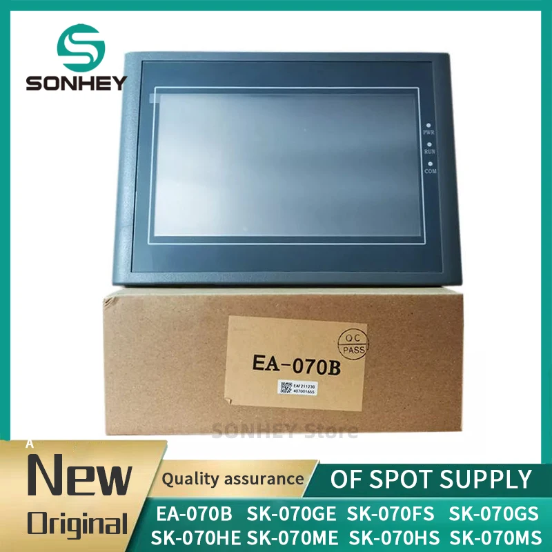 

В штучной упаковке новый EA-070B SK-070GE SK-070FS SK-070GS SK-070HE SK-070ME SK-070HS SK-070MS 7-дюймовый сенсорный экран HMI со скидкой на складе