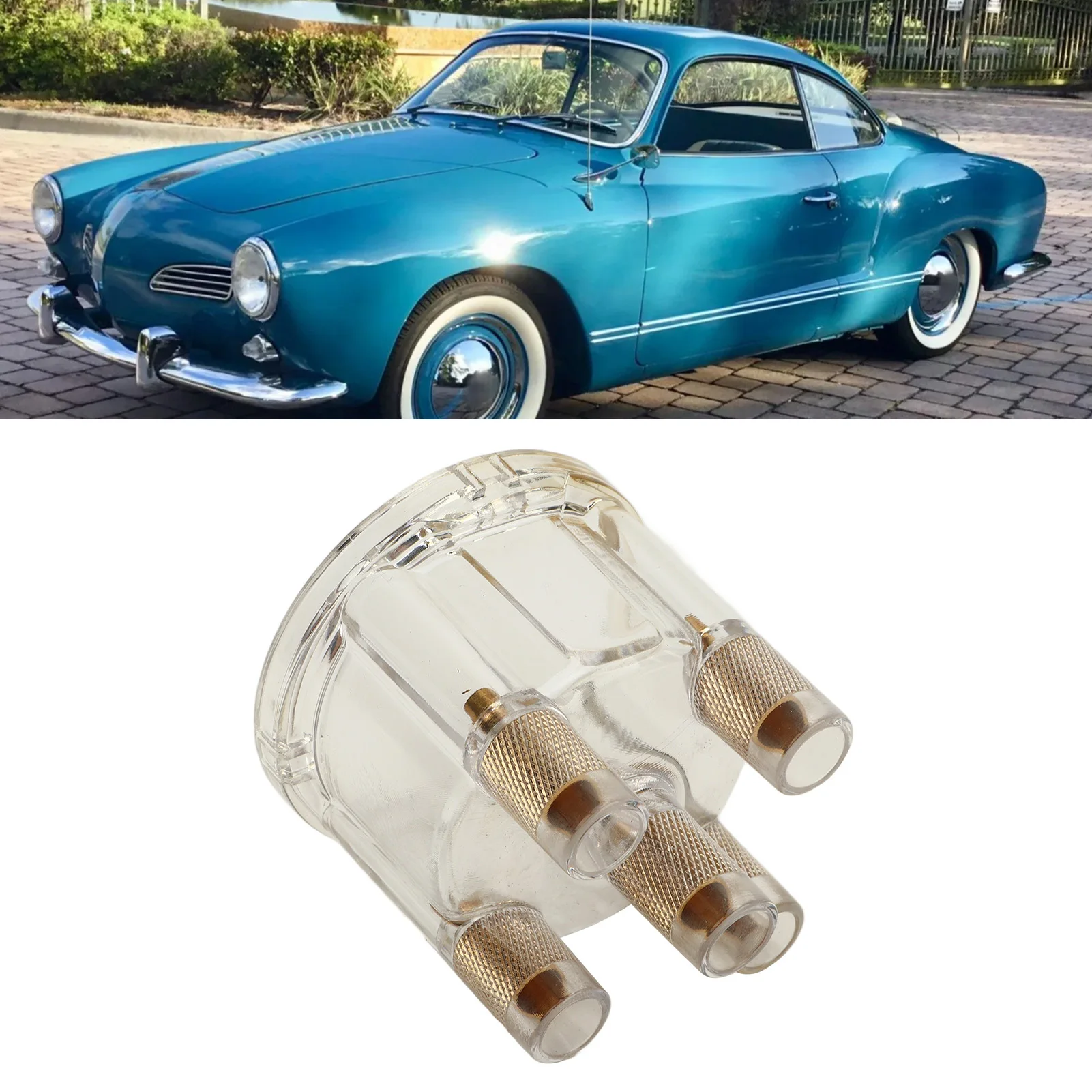 Distribuidor de coche AC905509 para Bug Ghia Baja Bus Dasher Campmobile Thing Transporter Distribuidor de motor de coche estándar