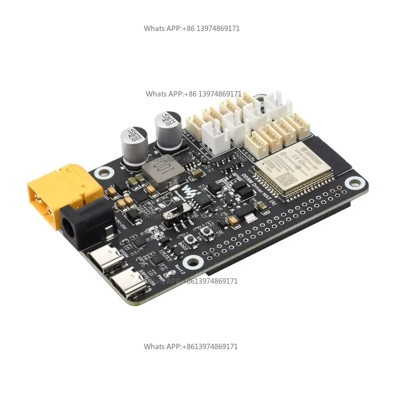 Direct Drive Servo Motor Driver Board, Integrates ESP32 and Control Circuit, 2.4G WiFi Support, Suitable DDSM Series Hub Motors