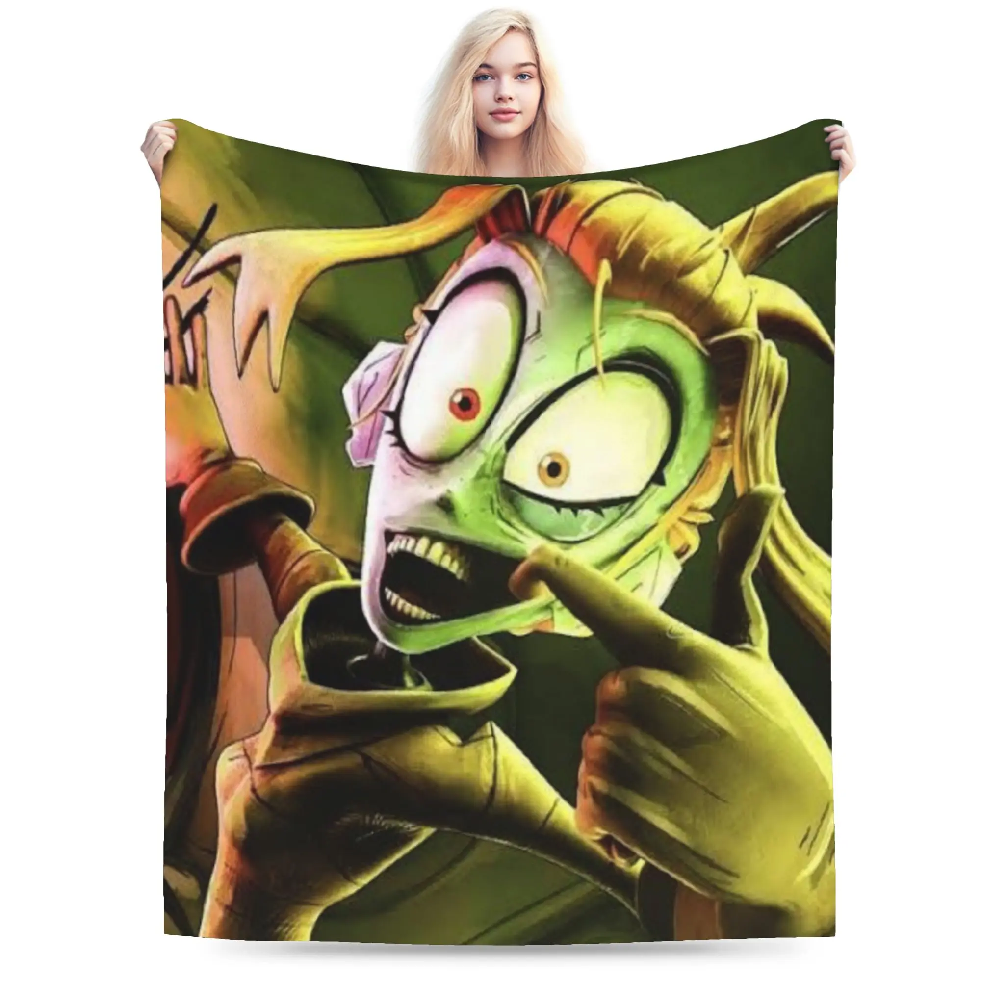 New Arrival The Gaslight District Blanket Soft Flannel  Cozy Throw Blanket Machine Washable