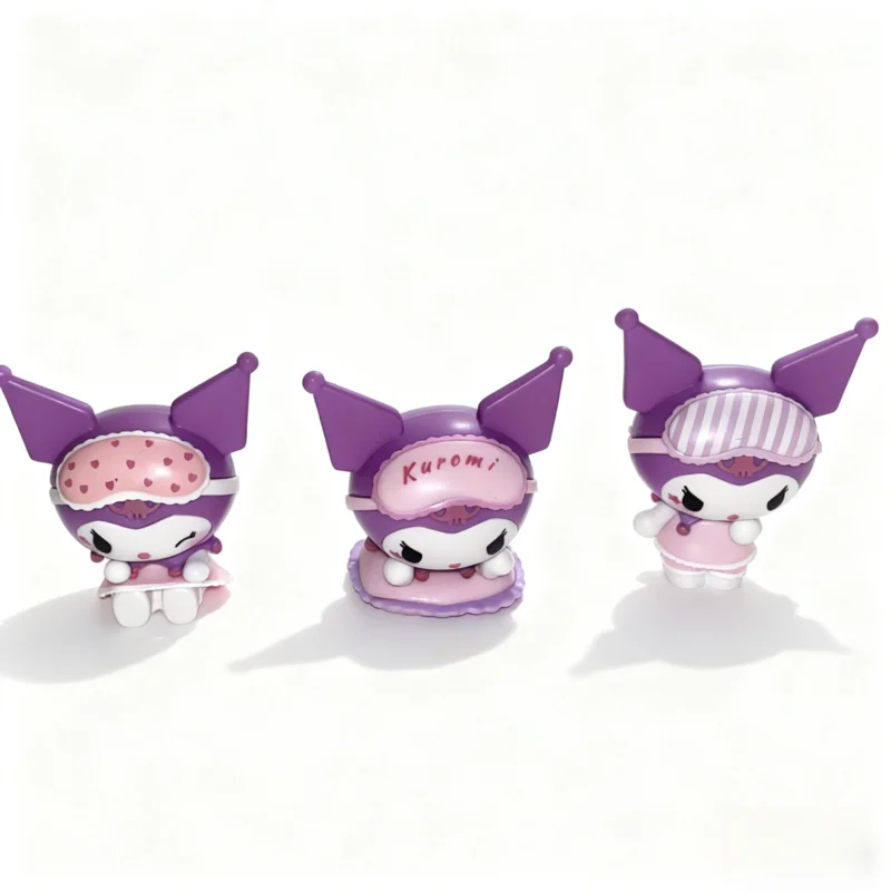 ملابس نوم MINISO Sanrio سلسلة على شكل قلب Kawaii صندوق أعمى لعبة عصرية هدية تزيينية قابلة للجمع
