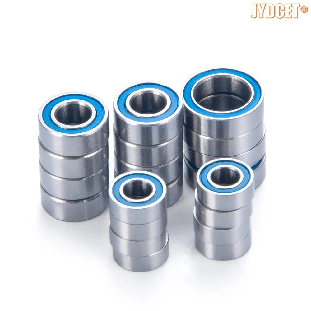 20pcs Rubber Sealed Ball Bearing Kit - High Speed Bearing for RC 1/8 Kyosho Double Dare USA-1 Model