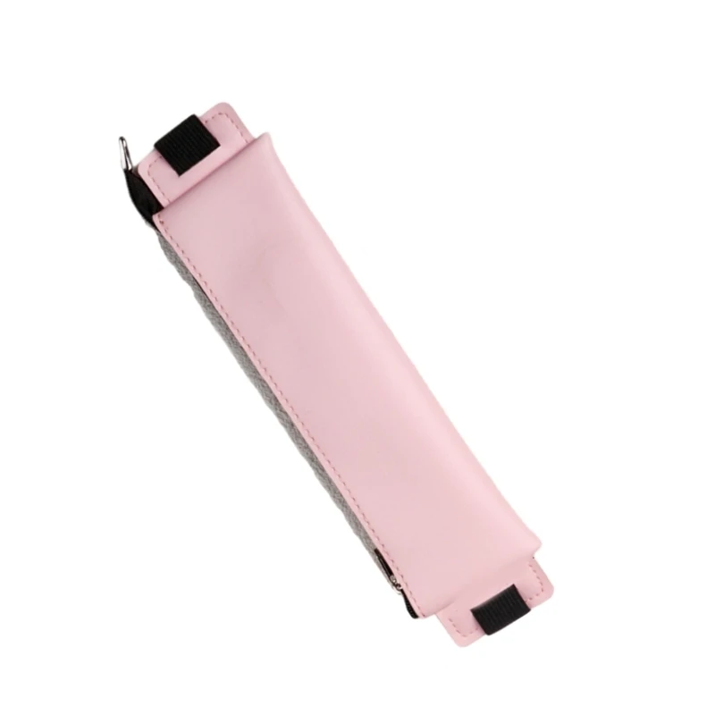 Красочные мешочки для ручек из искусственной кожи на молнии с рукавом для ручки для ежедневника