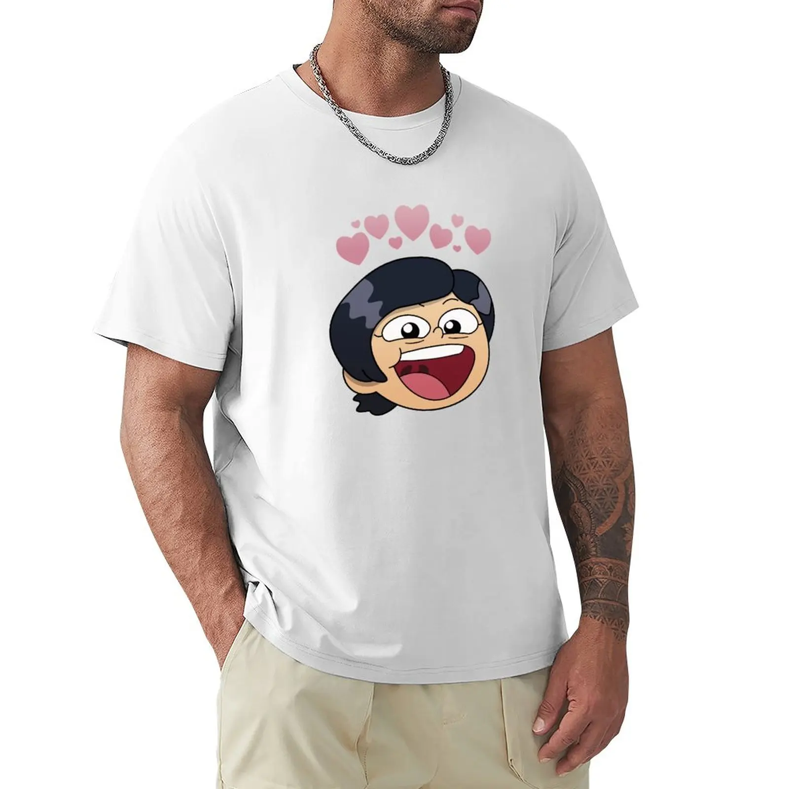 Marcy Amphibia T-shirt summer tops korean fashion t shirts for men graphic