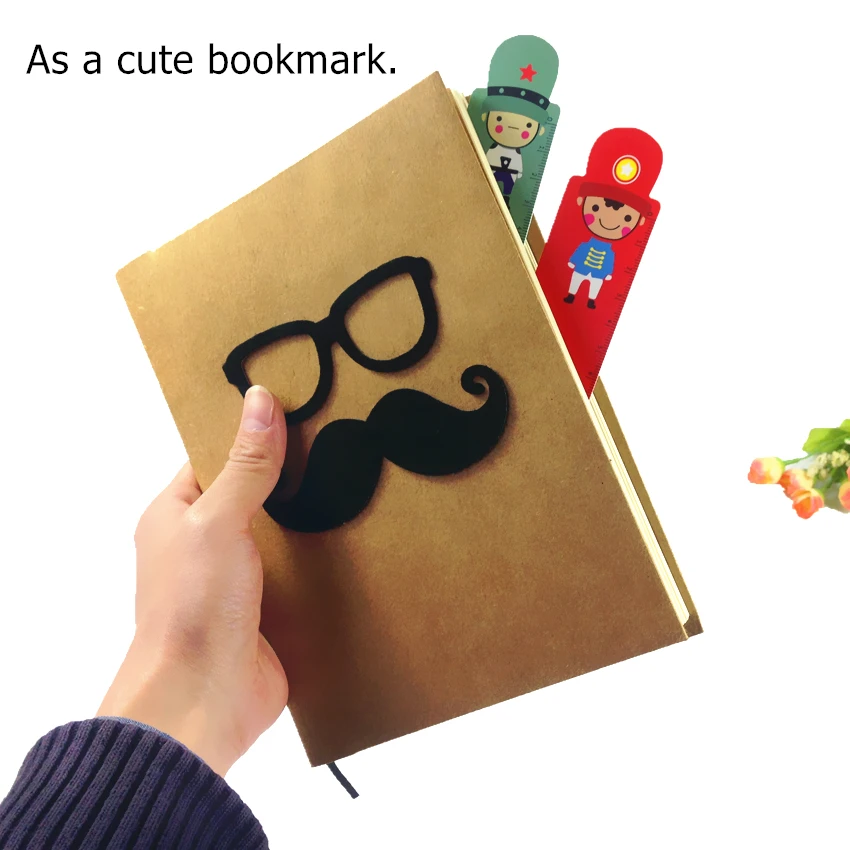 1pcs/lot Lovely Cartoon Soldier Doll series Ruler Measuring Straight Ruler Tool  Gift Stationery 15cm