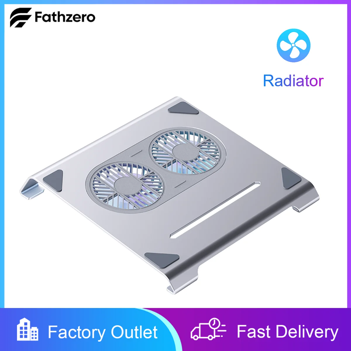 Type-C Port Laptop Cooling Rack DualFan High Air Volume Silent DesignExcellent Heat Dissipation Efficient Thermal Universal Size