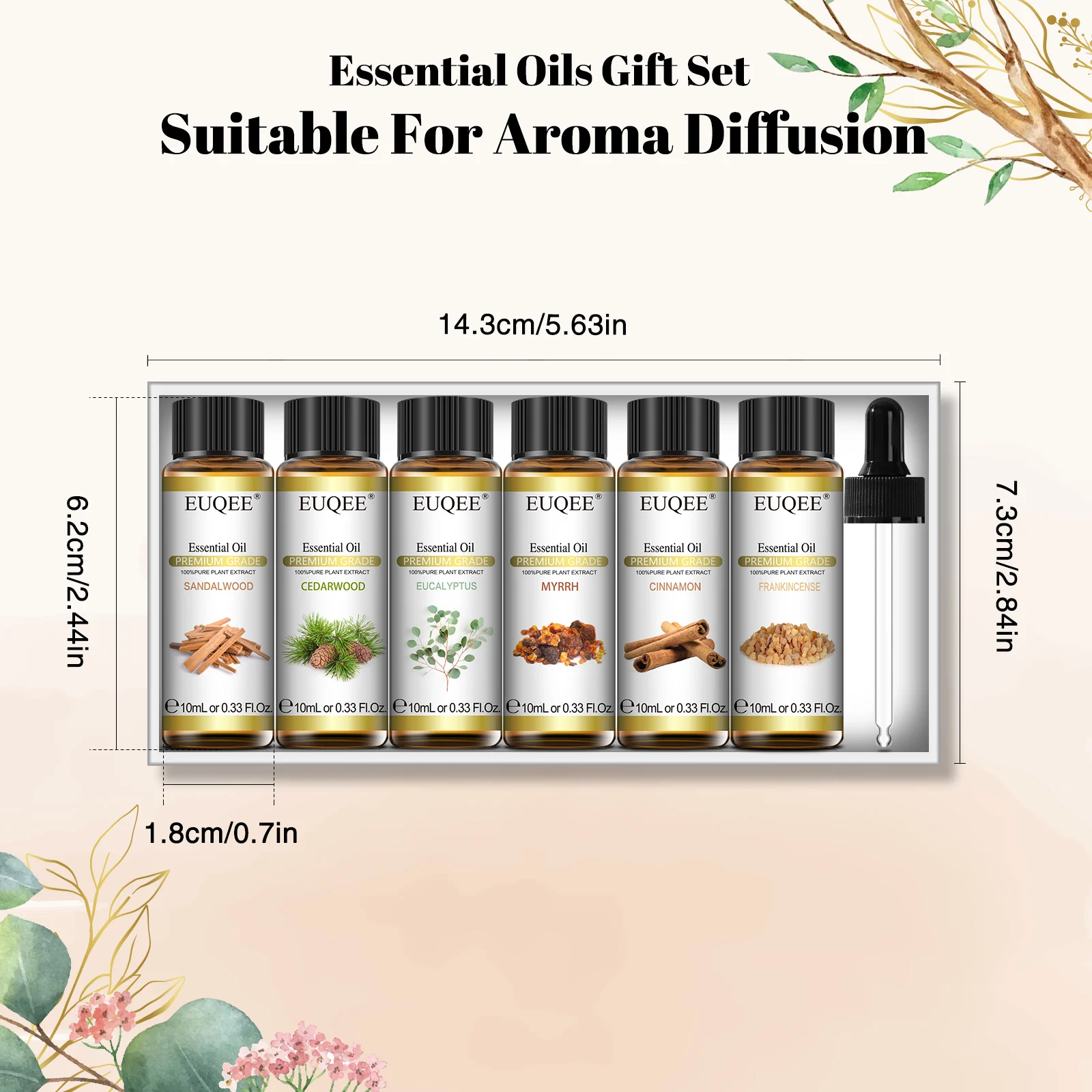 EUQEE 6 Botol Set Minyak Esens - Soap Making Kit Amazon ulasan dan harga