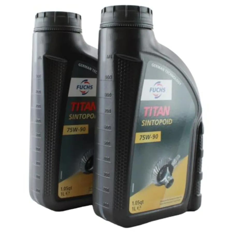 

Fuchs 2 Liter TITAN SINTOPOID SAE 75W90 Differential Gear Oil 2 x 1L for HighPerformance Vehicle Differentials Advanced Synthet