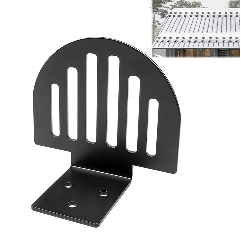 Vertical Seam Roof Snow Guard Metal Standing Seam Anti-slide Snow Device Roof Ice Snow Accumulation Prevention Protector