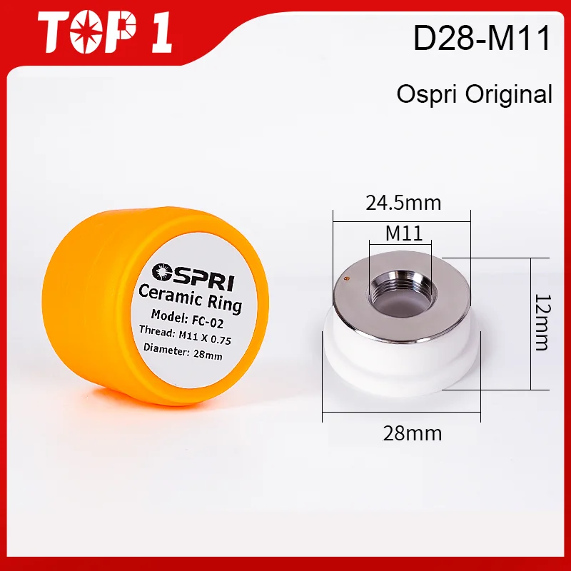 TOP Ospri Original Cutting Nozzle Ceramic Ring Seal Ring Protective window 30*5 Collimating Focusing lenes Accessory Consumables