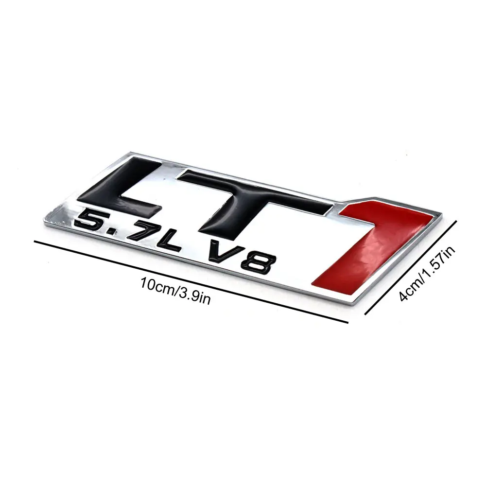 1 Stücke Auto Styling Metall Autos Emblem Aufkleber Abzeichen Logos Aufkleber V8 LT1/LS3/LT9 Für Dodge Universal Autos