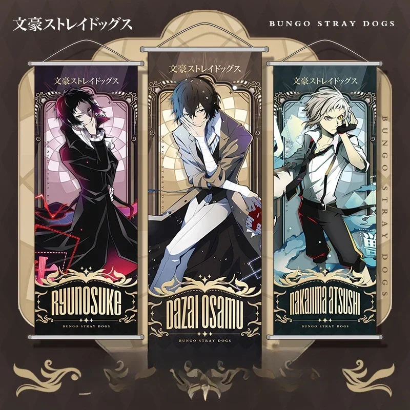 

Bungo Stray Dogs BSD Wallpaper Anime Wall Hanging Painting Art Peripheral Poster Canvas Scroll Gift Decor Christmas Gifts