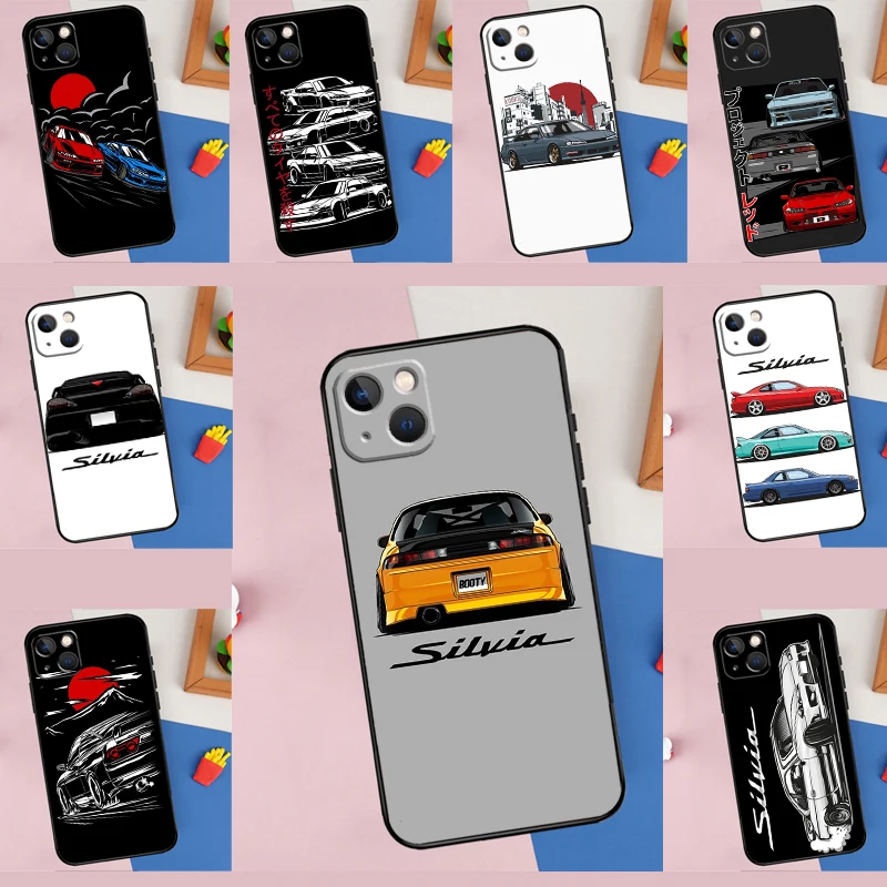 シルビアカーケース,iPhone s13,s14,s15,13,11,12,14,15,16 pro max