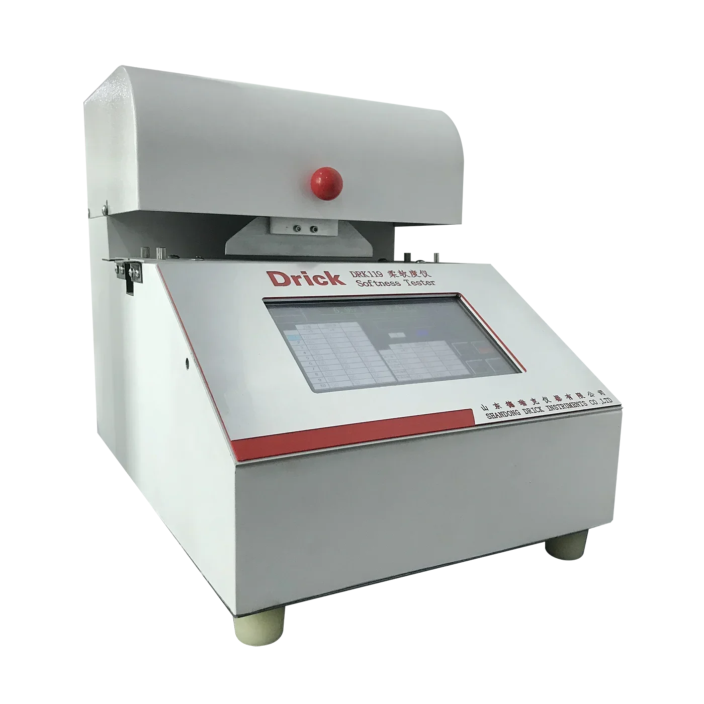 Macchina per prove di morbidezza della carta