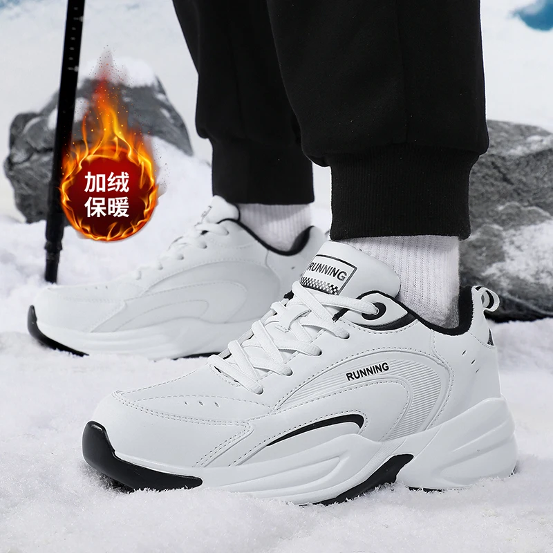 

Новые зимние мужские кроссовки 2025 года, мужская спортивная обувь на шнуровке в классическом стиле, мужская спортивная обувь для бега и ходьбы на открытом воздухе