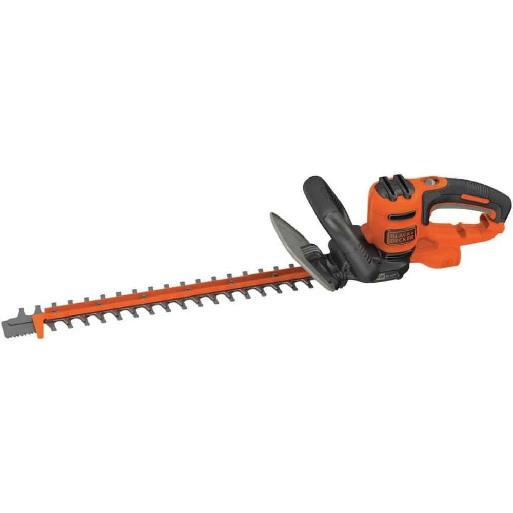 20-Inch Corded Hedge Trimmer with Saw Blade, Cuts Up to 1.5-Inch Thick Branches, Lightweight Design for Easy Use