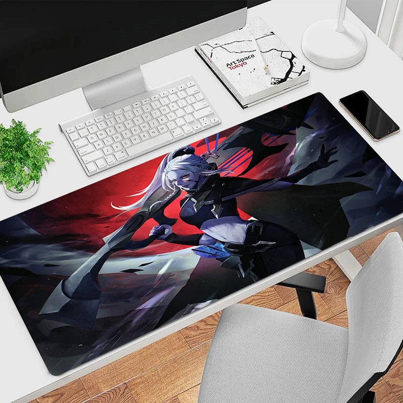 Kawaii Dota 2 Large HD Mouse Pad Home Computer Anime Girl Non Slip Keyboard Mousepad Laptop Gaming Accessories Desk Mat Carpet