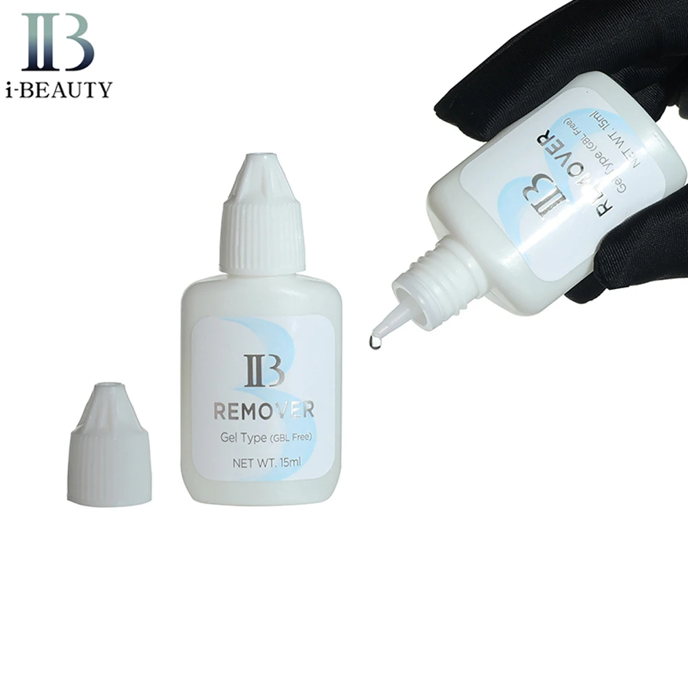 I Beauty Gel Removedor para Extensión de Pestañas IB Clear Glue Remover 15ML para Uso Profesional