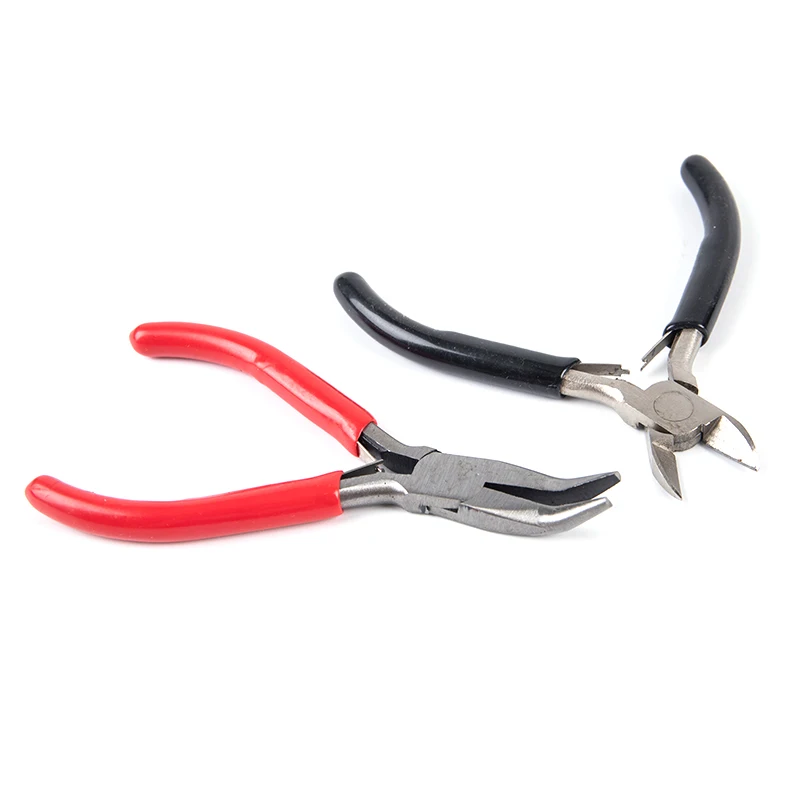 1Set Jewelry Pliers Sets Carbon Steel Round Nose Pliers Wire For DIY Jewelry Making Tools Handmade Accessories