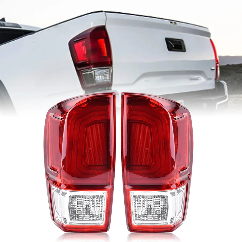 

Tail Light Rear Lamp 2016-2022 Toyota Tacoma Taillight Brake Signal Assembly with Bulb ‎81550-04170