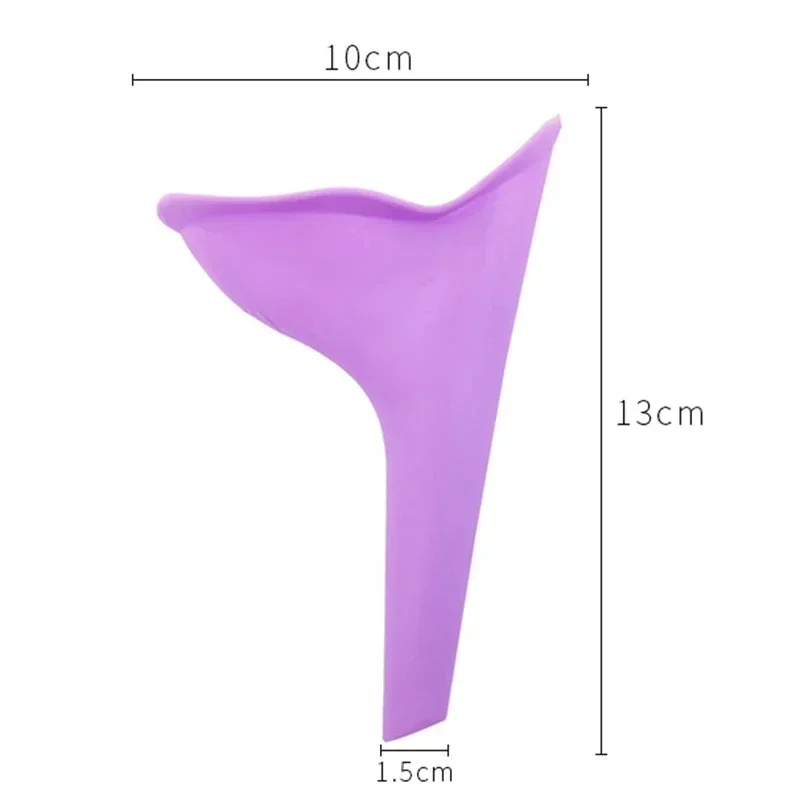 Field Emergency New Design Women Urinal Outdoor Travel Camping Portable Female Urinal Soft Silicone Urination Device Stand Up