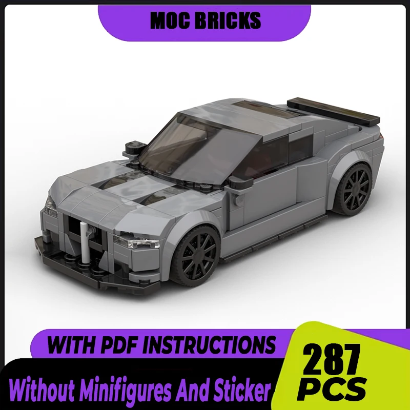 

City Super Sports Car Moc Building Bricks G82 Champion Speed Cars Model Building Technology Modular Block DIY Toy Holiday Gift