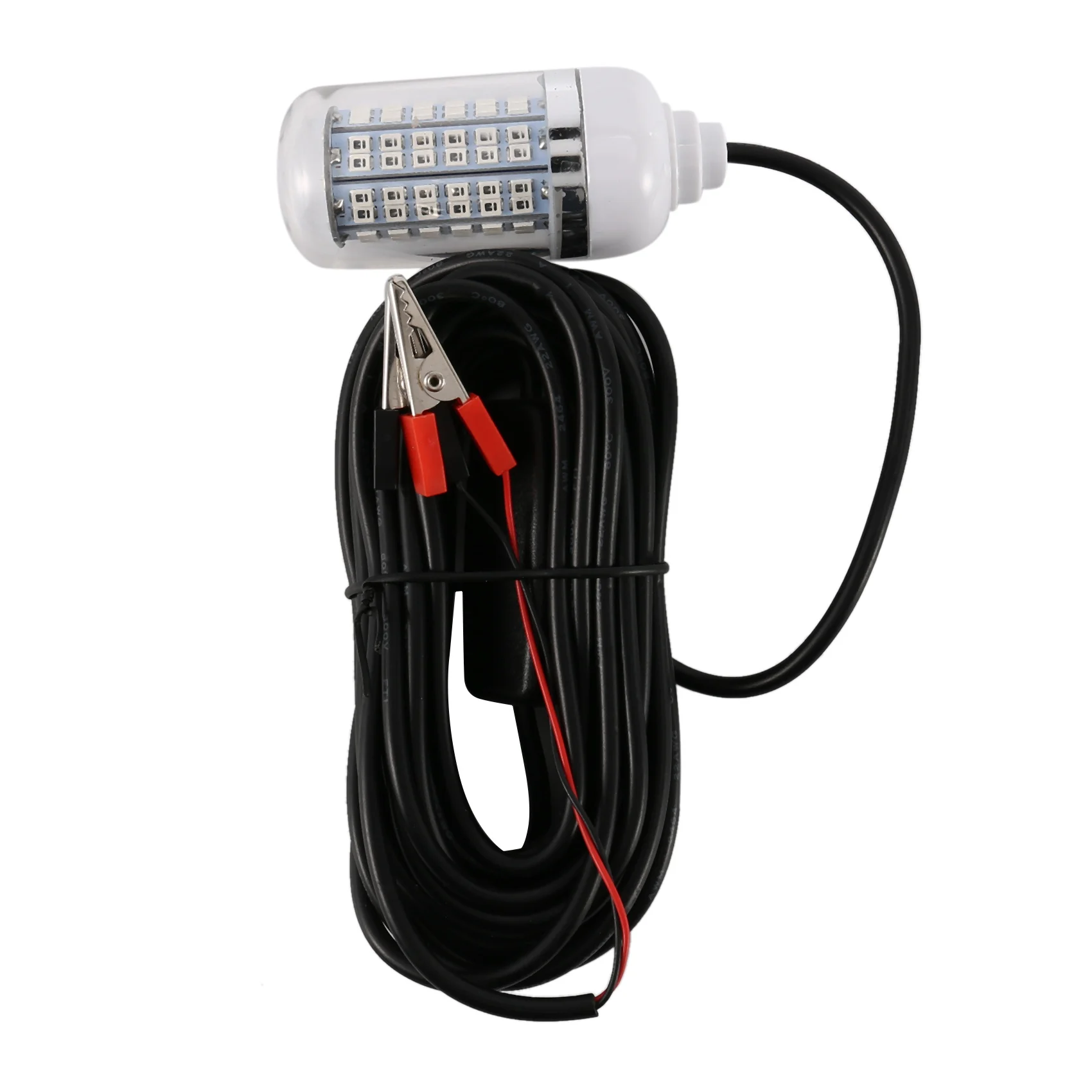 12V LED verde sumergible subacuático luz de pesca nocturna Crappie Shad calamar barco luz de pesca