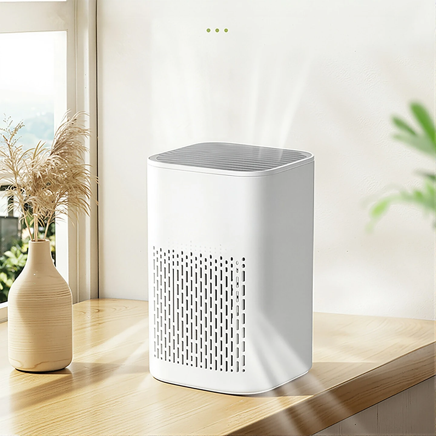 Air purifier, desktop household smoke removal artifact, formaldehyde removal, cat hair absorption, small office deodorization