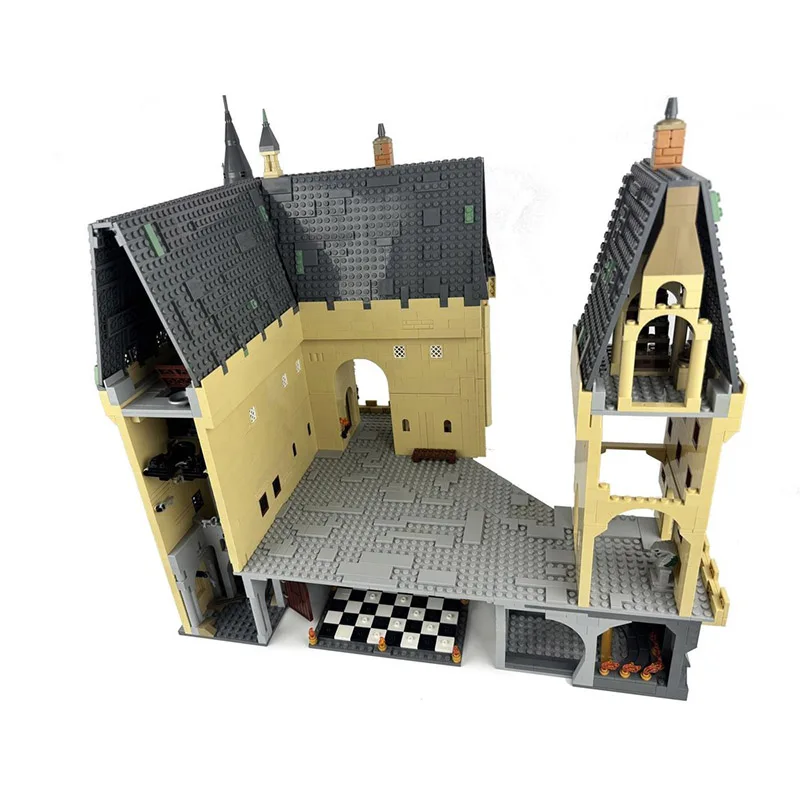 Moc اللبنات المدرسية السحرية وحدات نموذج التكنولوجيا الفيلم نموذج الطوب لتقوم بها بنفسك تجميع اللعب البناء عطلة مجموعة الهدايا