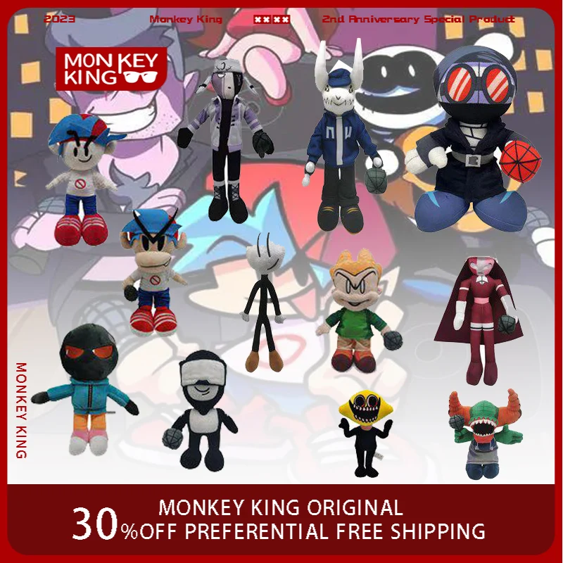 

28 см Friday Night Funekin мягкая игруса-бомбардировщик бойфренд милые аниме игры плюшевые игрушки украшения для рабочего стола Рождественский подарок игрушки