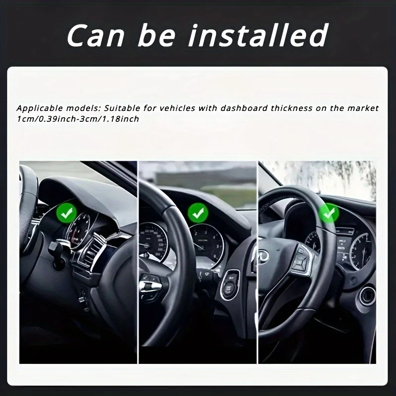 Armaturenbrett Auto Handyhalter Schnalle Typ In-Car Clip Rotary Navigation Handyhalter – Detail 9