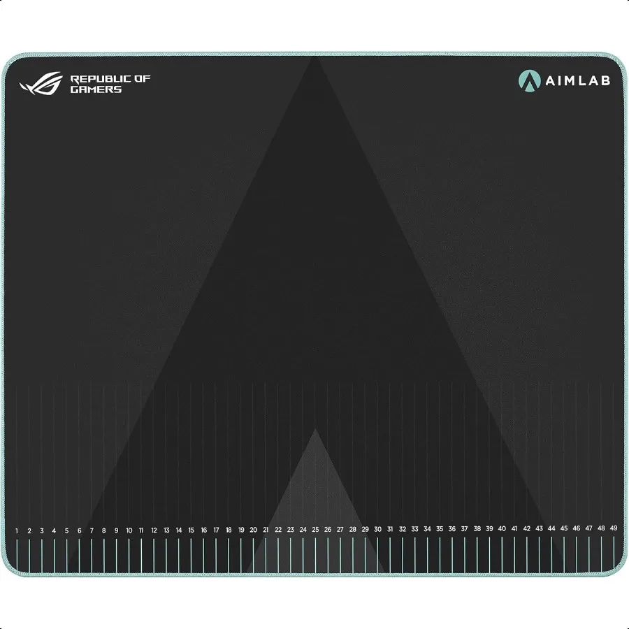 

ASUS ROG Hone Ace Aim Lab Edition Gaming Mouse Pad 508 X 420 x m Large Size Soft Hybrid Cloth Material NonSlip Rubber Base Espo