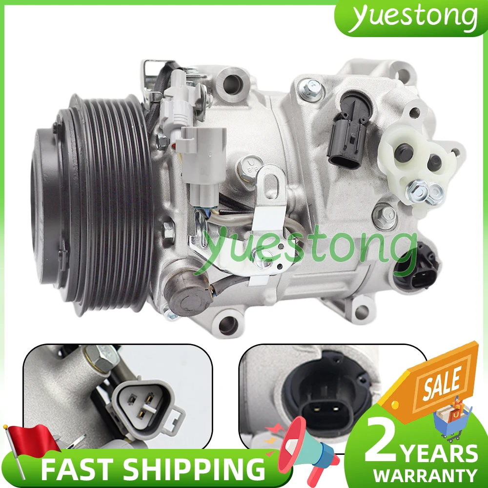 

For 13-18 TOYOTA AVALON 3.5L Lexus ES350 3.5L A/C Compressor 88320-06190 8832006190 8841033190 471-1037 682-59151 GG447280-9252
