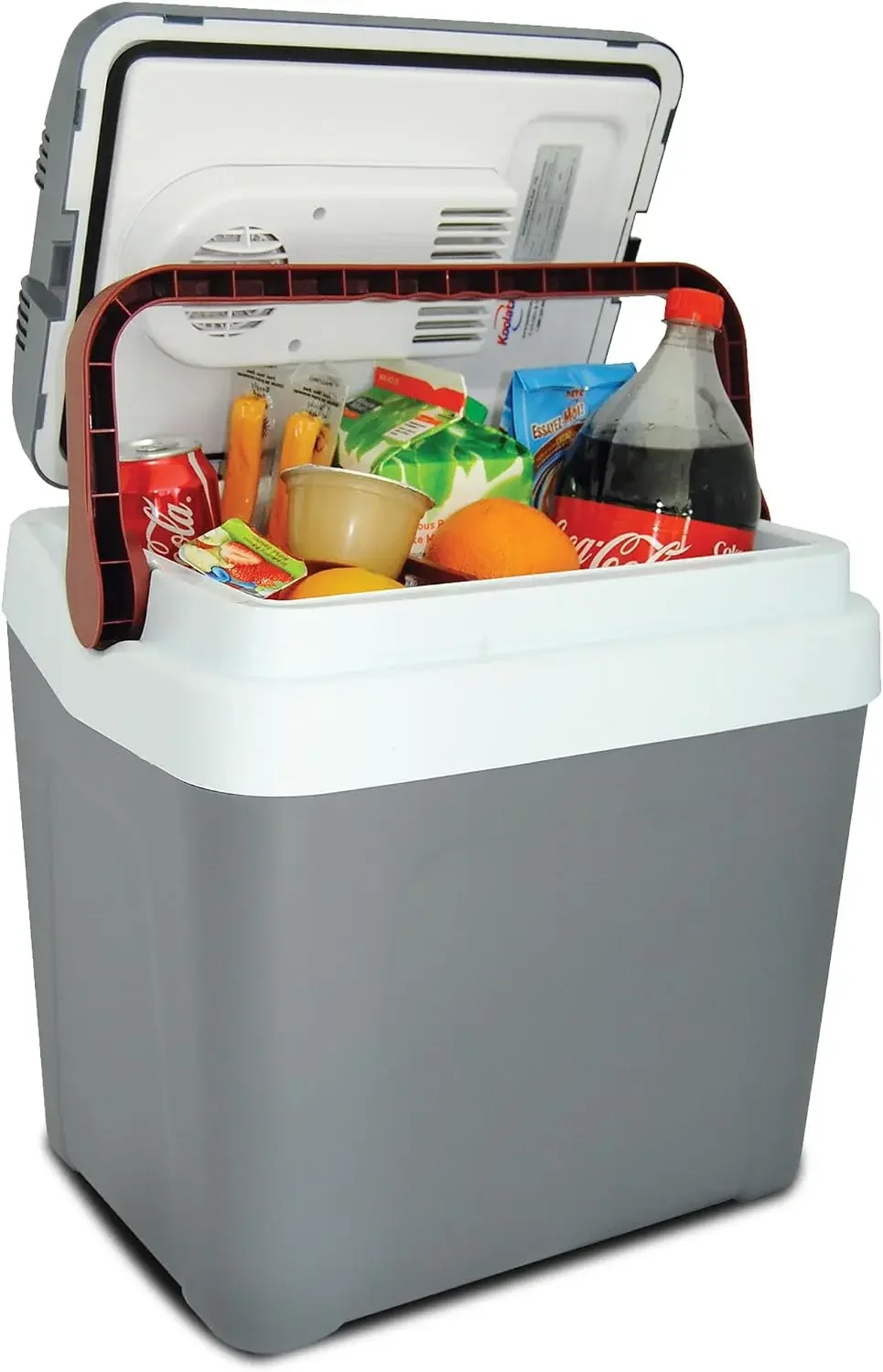 12V Iceless Cooler & Warmer - Portable Electric Cooler/Nevera Portátil Eléctrica for Car Truck Camper Boat, Hard Sided Mini