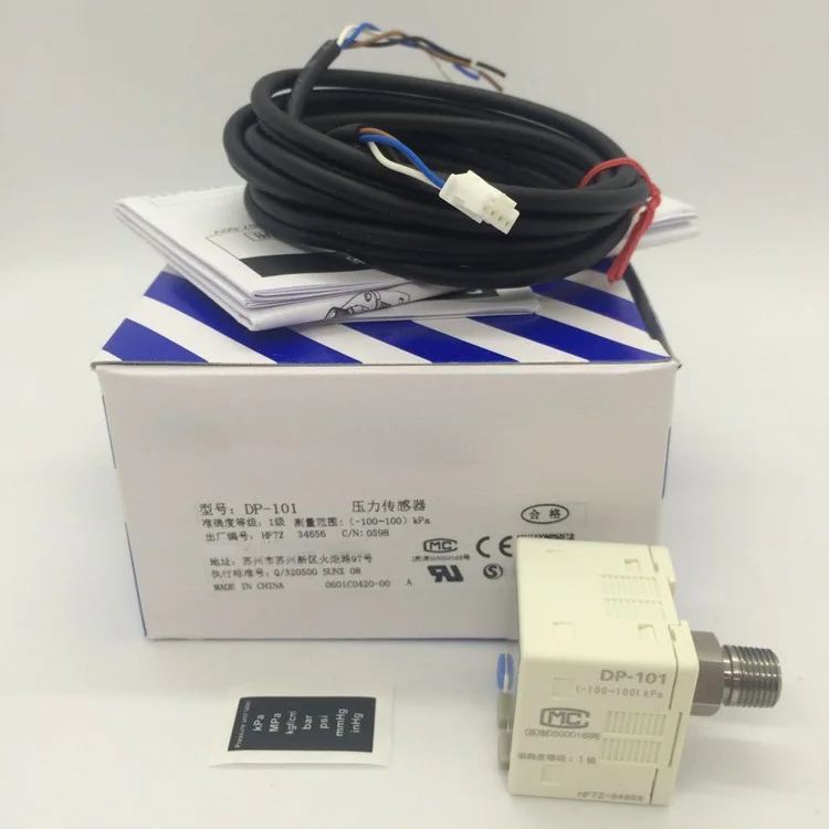 

New Original DP-101 NPN Digital Vacuum Negative Pressure Sensor Pressure Controller -100 To +100 KPa