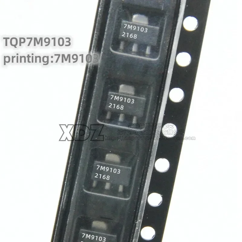 5pcs/lot TQP7M9103 Silk screen printing 7M9103 SOT-89 package Original genuine RF amplifier chip