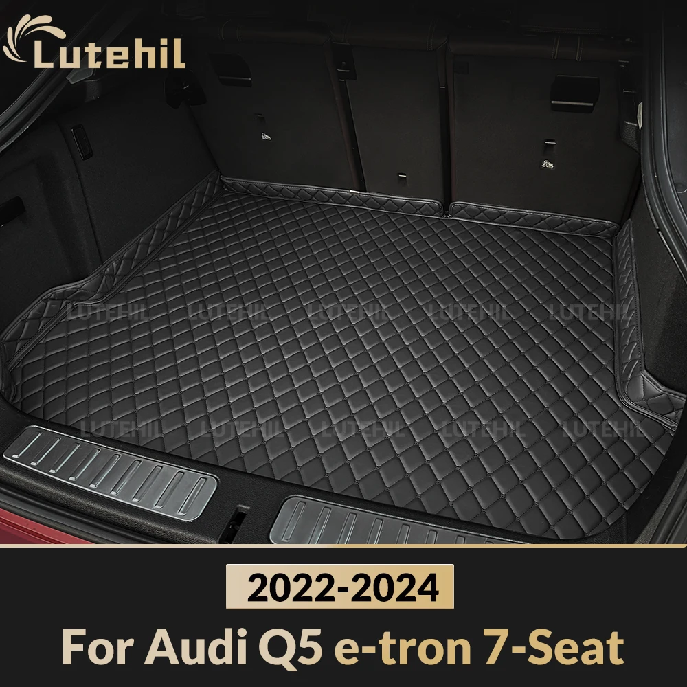 

Для Audi Q5 e-tron 7-местный 2022 2023 2024 3D-коврик в багажник, всепогодная защита салона, аксессуары
