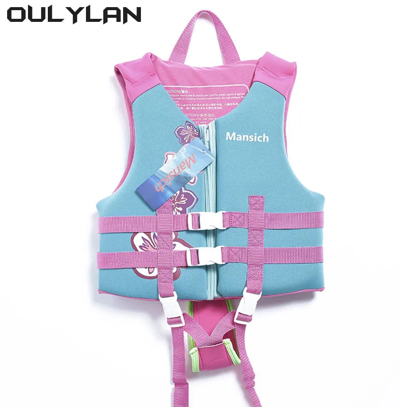 Oulylan Life Jacket for Adult Children New Water Sport Buoyancy Jacket Life Vest Swimming Boating Skiing Driving Vest Drifting