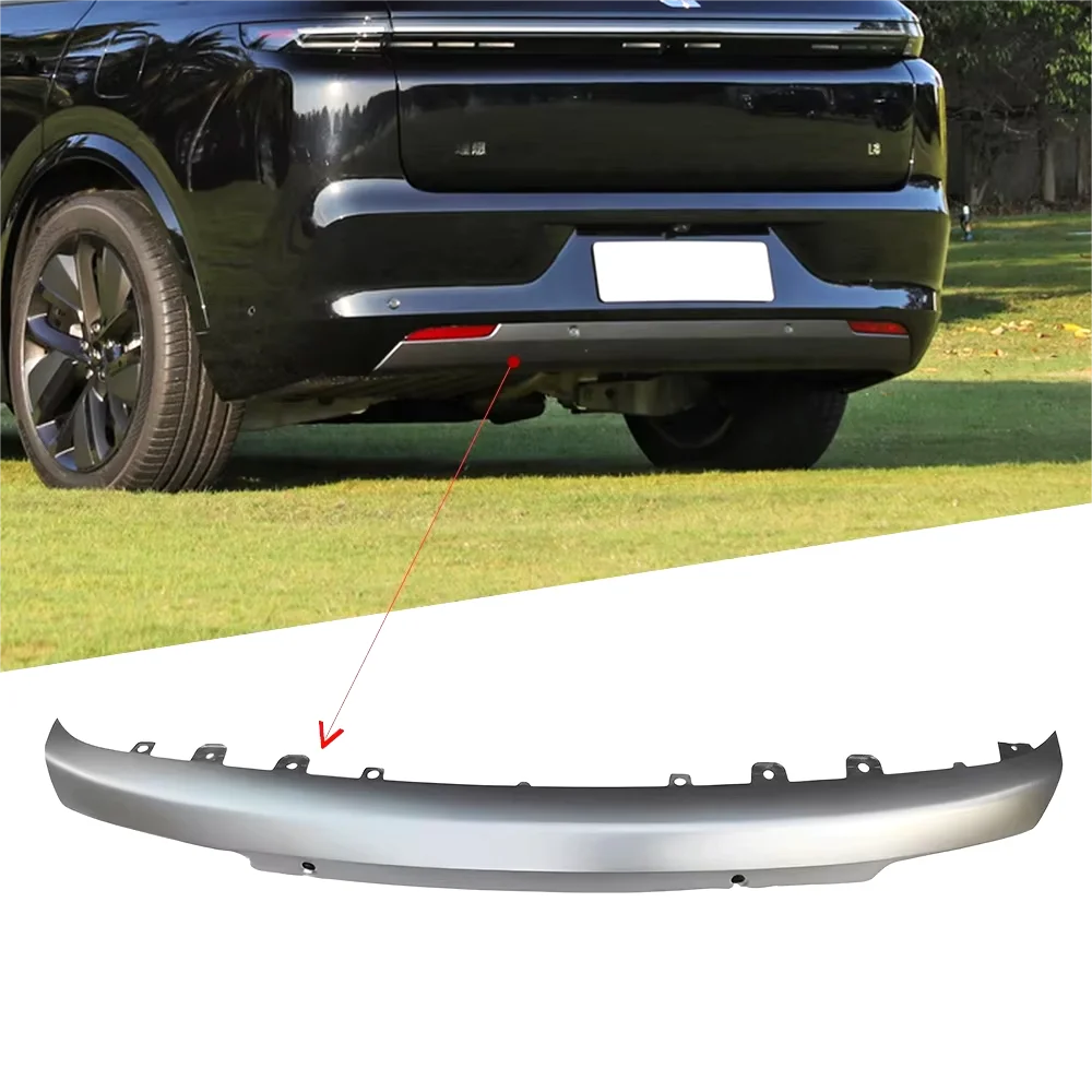 Car rear bumper lower guard plate Parts for Lixiang Li L8 lower surrounding guard bar Rear bumper deflector Factory Wholesale