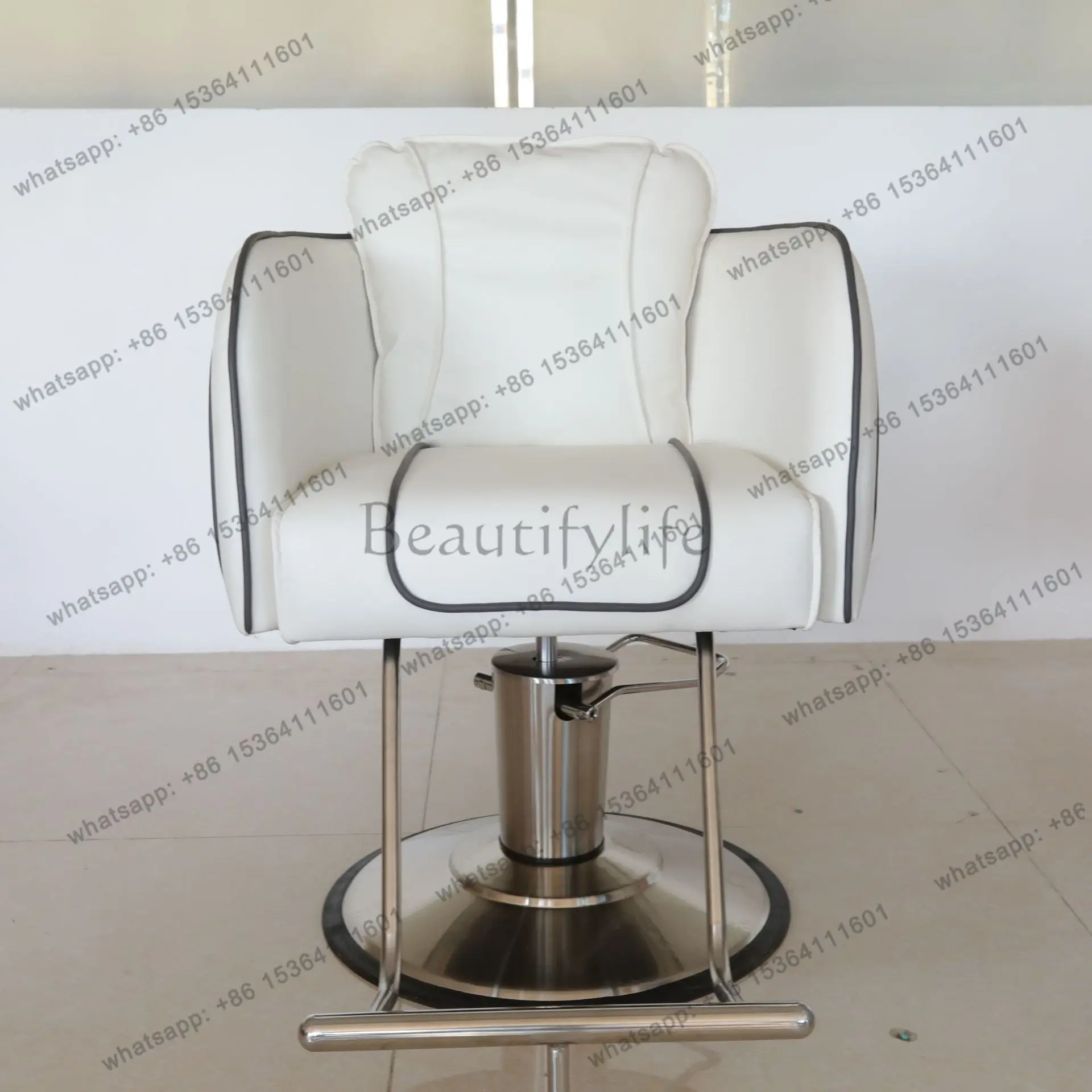 

Chair hair salon special rotating lift hair salon chair light luxury perm and dyeing hair cutting stool wholesale