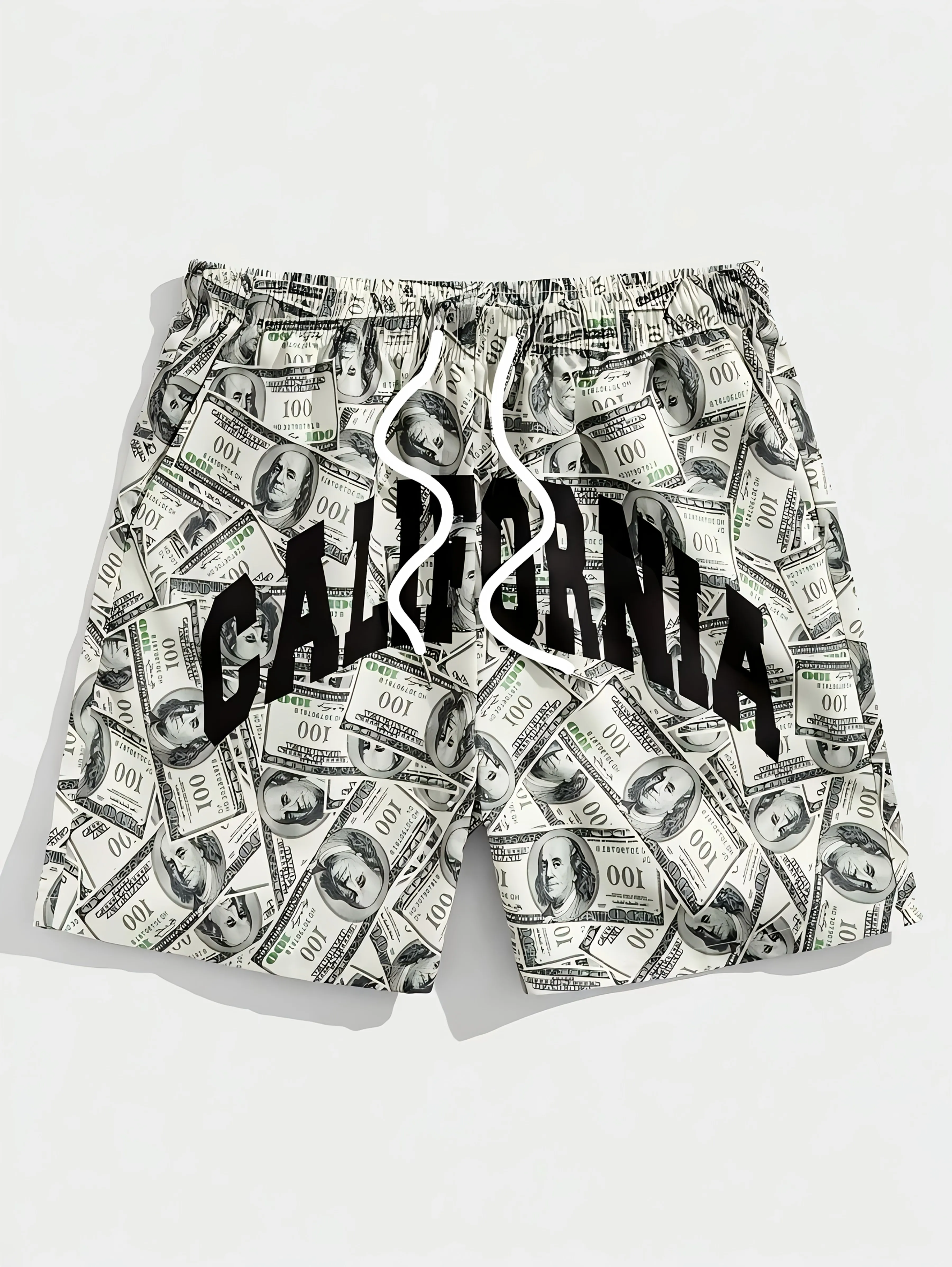 

2025 Новые мужские модные шорты с принтом, легкие роскошные уличные шорты в стиле хип-хоп, повседневные дышащие трендовые шорты премиум-класса