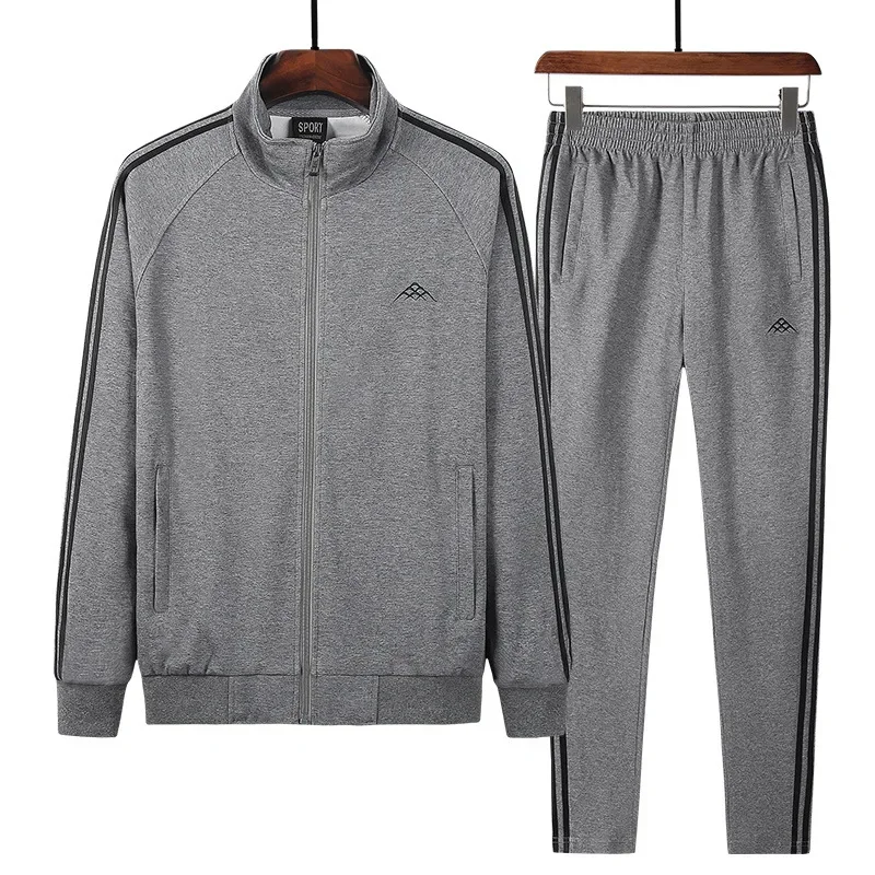 High Quality Mens Set Casual Male Tracksuit Jogger Sweatpants Sets Sportswear Tracksuits Men Clothing